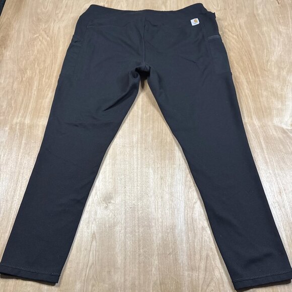 Carhartt Women’s Black Fitted Utility Legging Size XL 16/18 - Picture 6 of 6